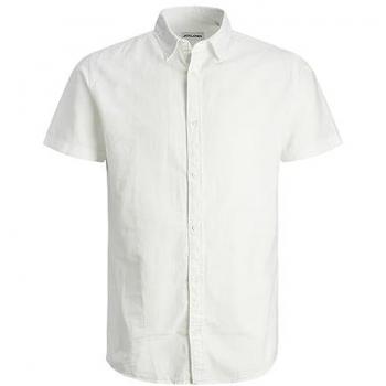 Camisa casual de manga corta con cuello redondo Jack & Jones