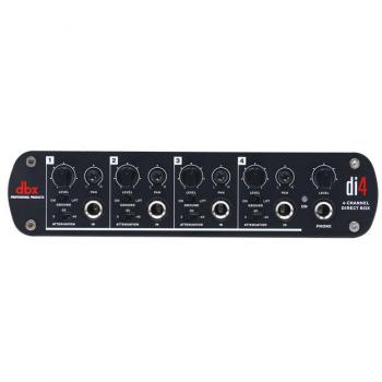 Dbx DI4 - Vierkanalige DI-Box