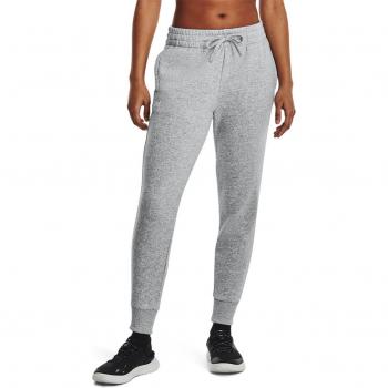 Rival Fleece Pantalones para mujer, estilo jogger gris