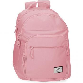 Mochila doble compartimento Movom Always on the move rosa