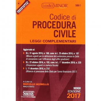CODICE DI PROCEDURA CIVILE. LEGGI COMPLEMENTARI. EDIZ. MINORE