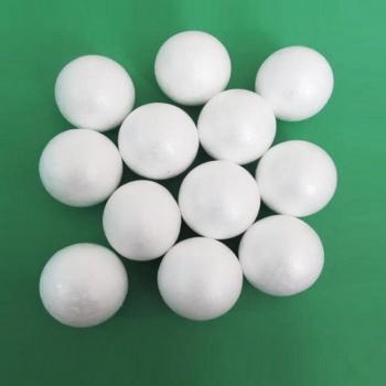 12pcs 70MM White Foam Craft Balls