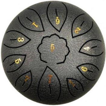 6 Inch Steel Tongue Drum with 11 Tones
