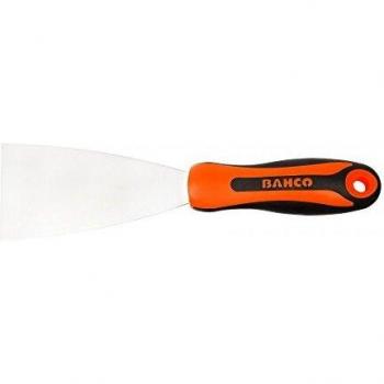Espátula inox. mango bimaterial 120 mm. 216100120