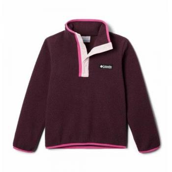 COLUMBIA Kinder Fleece Rolli Helvetia II Half Snap - unisex - Rot - Größe S