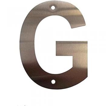 Inox Letter G Amico 10 cm