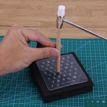 Leather Craft Alphabet & Number Punch Set