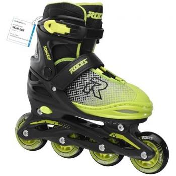 Roces Jockey X Kinder-Inline-Skates (Schwarz/Gelb)