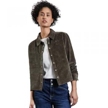 STREET ONE V-Ausschnitt Bluse, 100% Baumwolle
