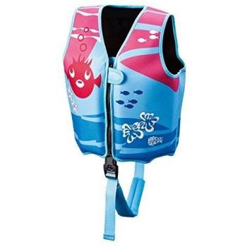 Beco Sealife Kids Swim Vest - Blue/Pink, Size M (18-30 kg)