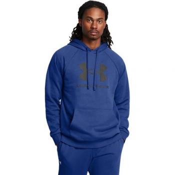 Sudadera Rival Fleece Logo HD Under Armour Hombre Azul S