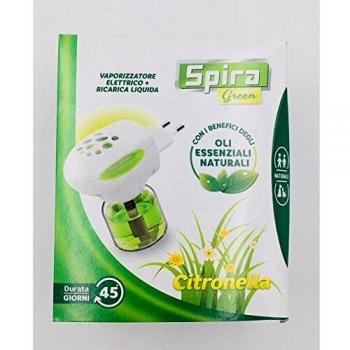 Elettroemanatore Spina Ricarica Liqui. Spira Green