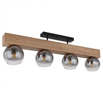 GLOBO LIGHTING Deckenstrahler, Leuchtmittel nicht inklusive, rustikale Deckenlampe