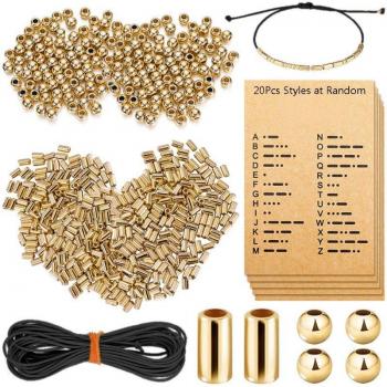 Morse Code Bracelet Making Set