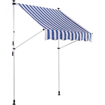 TPFGarden Balkonmarkise Wendy 250x120 cm - UV-beständig