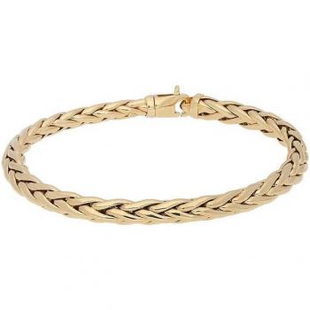Firetti Armschmuck Gold 585 Zopfarmkette
