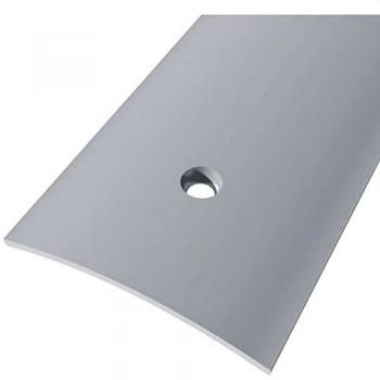 Seuil de seuil à demi‑bombée perforée, inox mat, modèle EB01001083