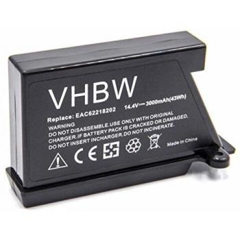 VH BWL Li‑Ion 3000 mAh 14.4 V – Batería de Reemplazo para Robot Autónomo LG EAC60766112