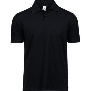 Tee Jays Men's Power Pique Organic Polo Shirt L Dark Blue