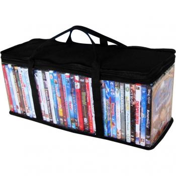 Tragbare DVD Organizer Tasche mit Reißverschluss