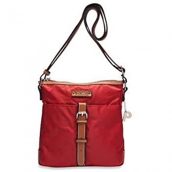 Picard Sonja Nylon Shoulder Bag for Women - 23 cm Red