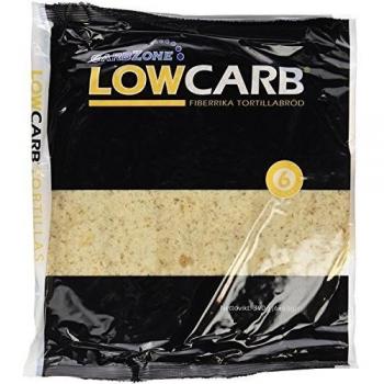 CarbZone Tortilla Baja 390 g – 6 Unidades – Low Carb
