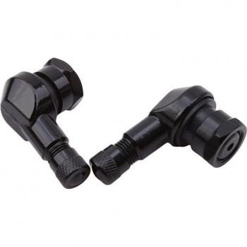 90 Degree Brass Air Tyre Valve Stem - 2 Pack