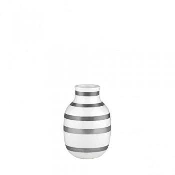 Kähler Omaggio Vasen – 12,5 cm Silber