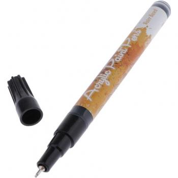 Black Fabric Markers Fine Tip Permanent Graffiti Pens