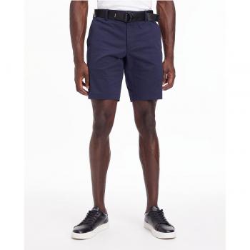 Pantalones Cortos de Vestir Calvin Klein - Slim Fit Azul Marino