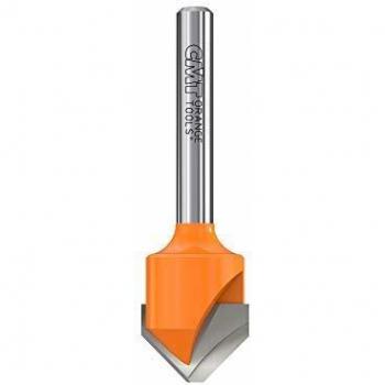 CMT - 715.001.11 fresa p/ranuras en v (90°) hw S=6 D=18X7,4X60 (alucobond)