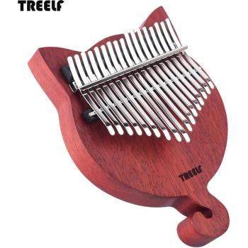 TREELF TF-17CAT Solid Wood Thumb Piano