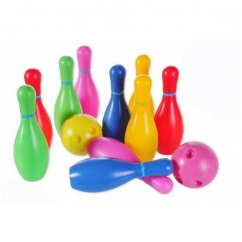 Set Bowling Strike per Bambini con 10 Birilli e 2 Palle