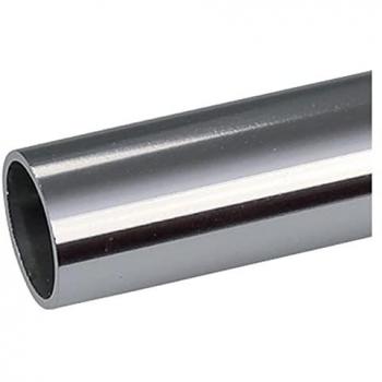 Profilo tubo tondo in alluminio - ø mm.12 mt.2 argento lucido