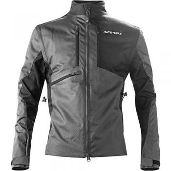 Chaqueta textil Acerbis Enduro One - Negro Gris - 3XL