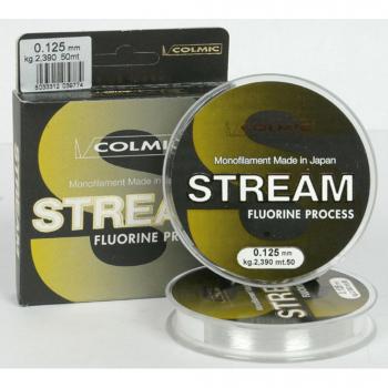Hilo Colmic Stream 0.145 mm 50 m – Nylon Multiuso para Surf, Spin y Carpe