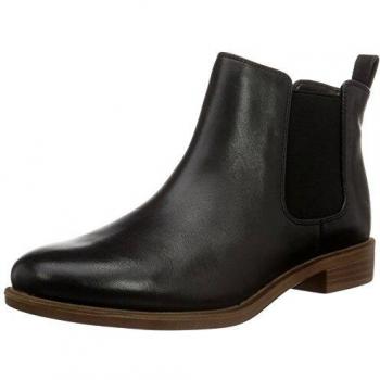 Clarks Taylor Shine, Stivali Chelsea Donna, Nero (Black Leather), 39 EU