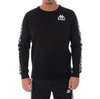 Kappa Hassan Auth Langarm‑Sweatshirt L – Schwarz