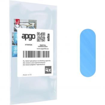 Apgo 4 Protectores Híbridos de Cristal para Cámara LG W30 Pro