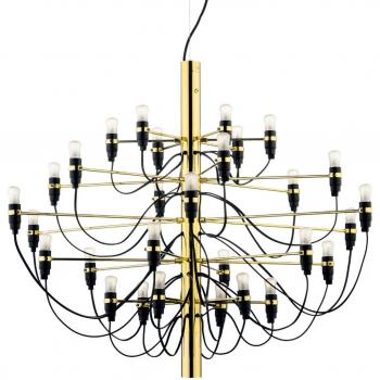 Matte Brass Radiance 30‑W LED Fixture