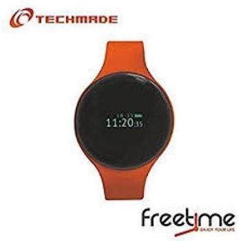 TECHMADE VD-TM-FREETIME-OR Bracciale Fitness, Arancione