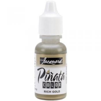 Jacquard Pinata Color Alcohol Inks, 1/2-Ounce, Rich Gold
