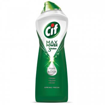 CIF MAX POWER MLECZKO DO CZYSZCZENIA Z WYBIELACZEM 1001G SPRING