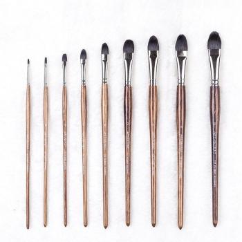 Brass Ferrule Squirrel Hair Artist Brush