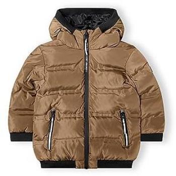 MINOTI Gelbbraune Winterjacke für Kinder 2–14 Jahre – Zweiweg-Zip