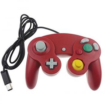 Manette Multi‑Plateforme Wii, Wii U & GameCube – Rouge