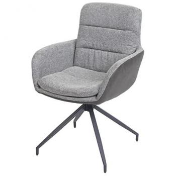 Sillón Culinario HWC-K32 en Tejido MVG Gris Profundo