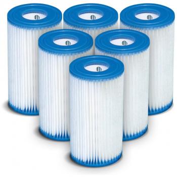 Filtro Pompa Intex 29000 Tipo A – Set di 6 Unità