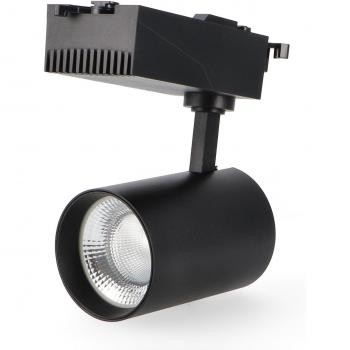 Spot LED Rail Prolux Noir 40 W – 4500 K – Monophasé