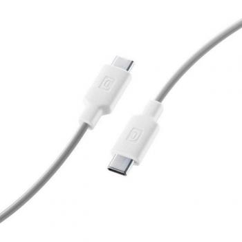 Cellularline Style Color Datenkabel USB Typ-C/Typ-C 1 m Weiß